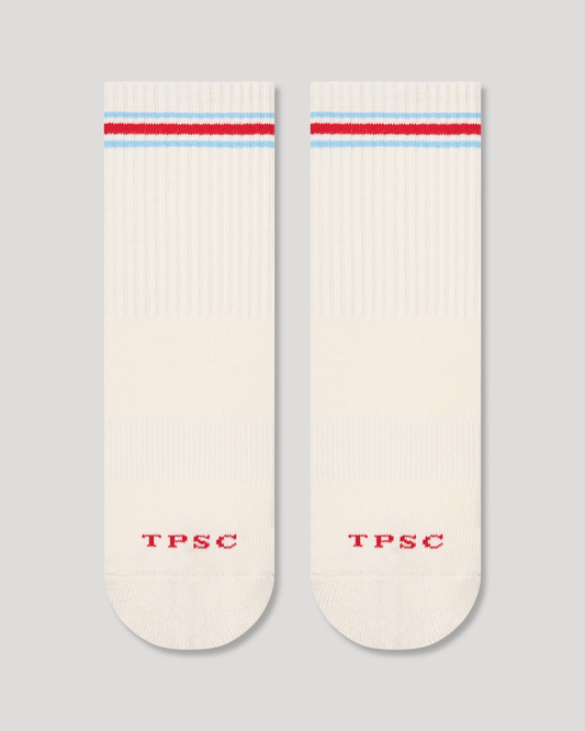 Grip Socks - Red and Blue Stripe