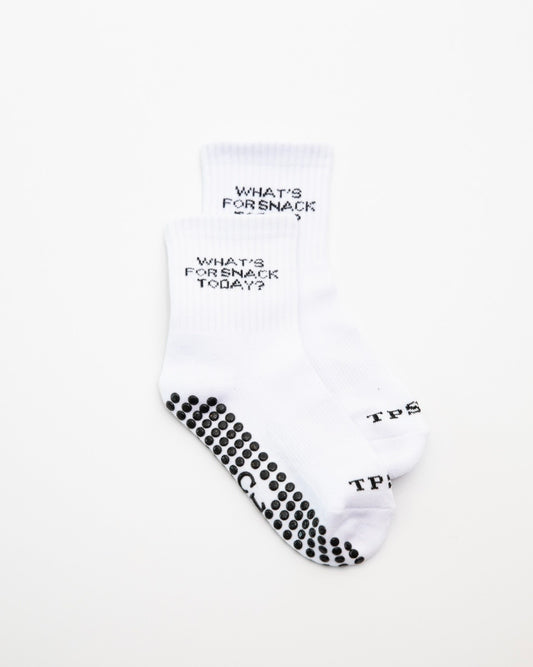 Pilates Socks - What's For Snack Today?