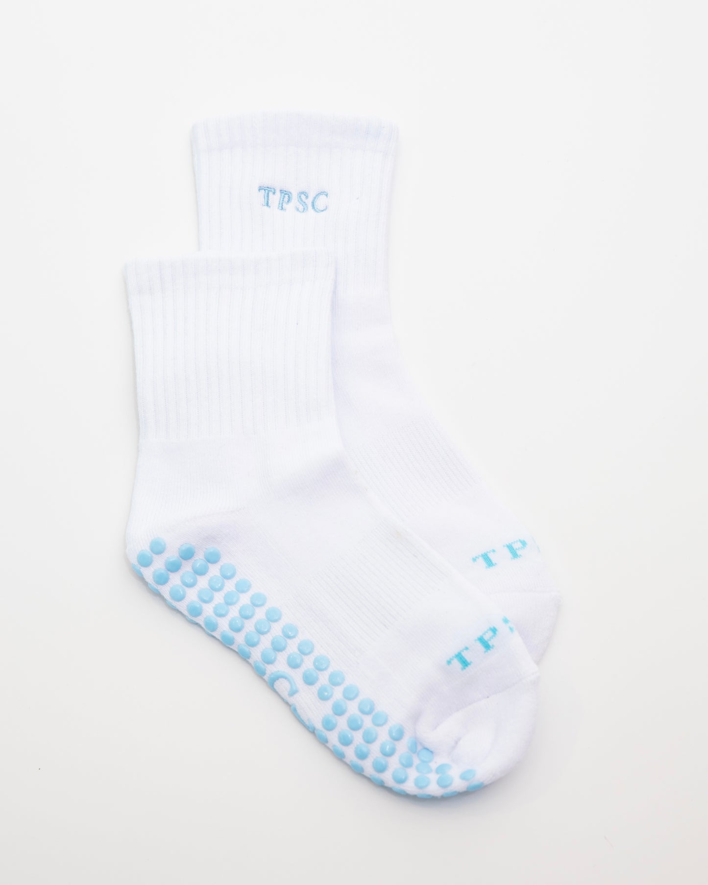 Pilates Socks - Sky Blue Grip