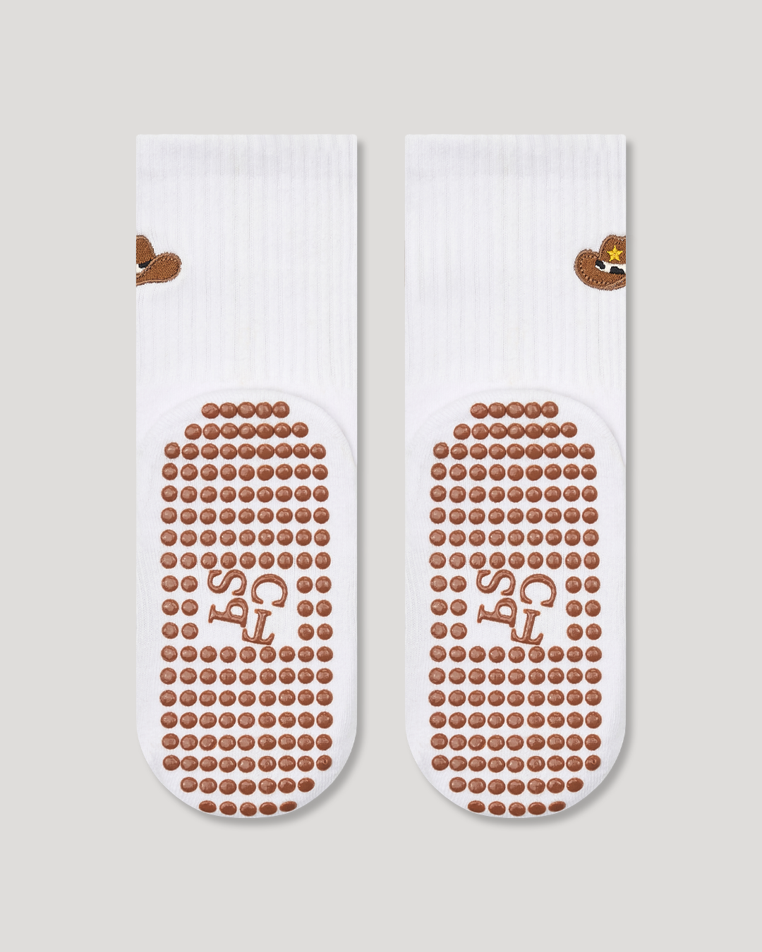 Grip Socks - Cowboy Hat