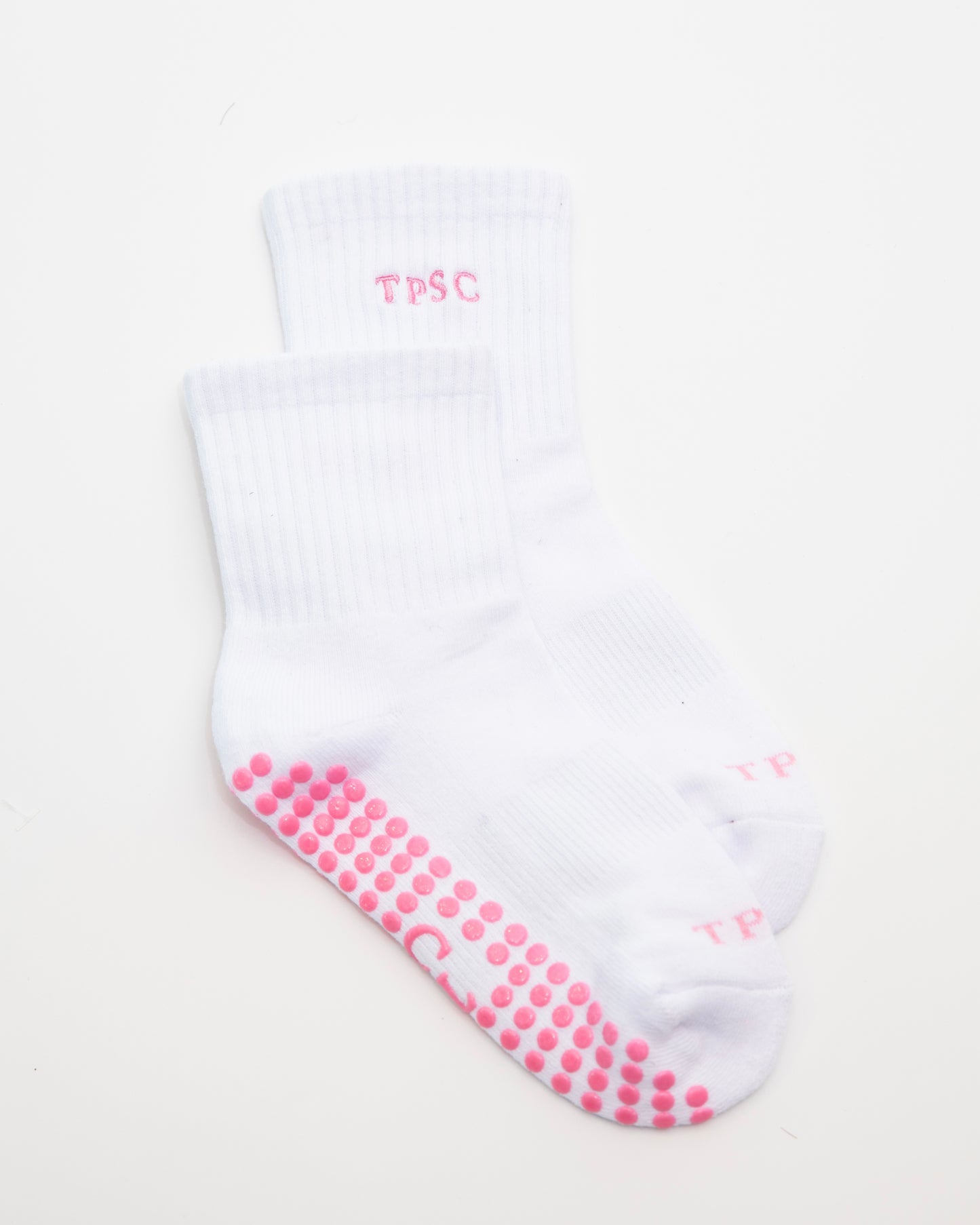 Pilates Socks - Pink Grip