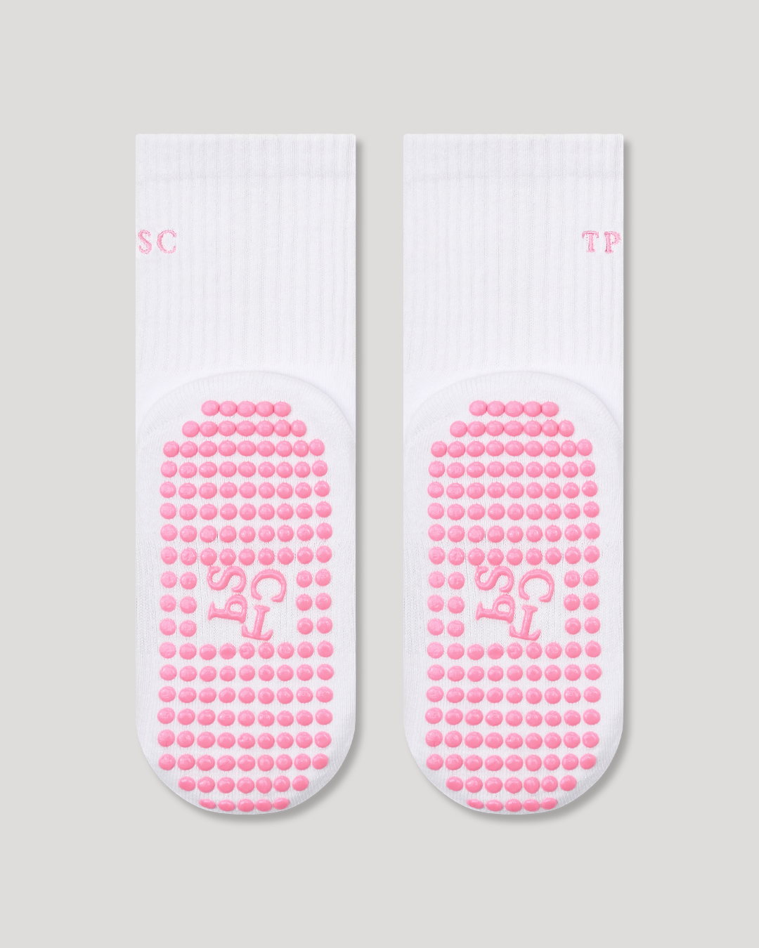 Pilates Socks - Pink Grip