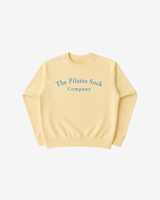 COMFIEST CREWNECK IN THE WORLD - Butter Yellow